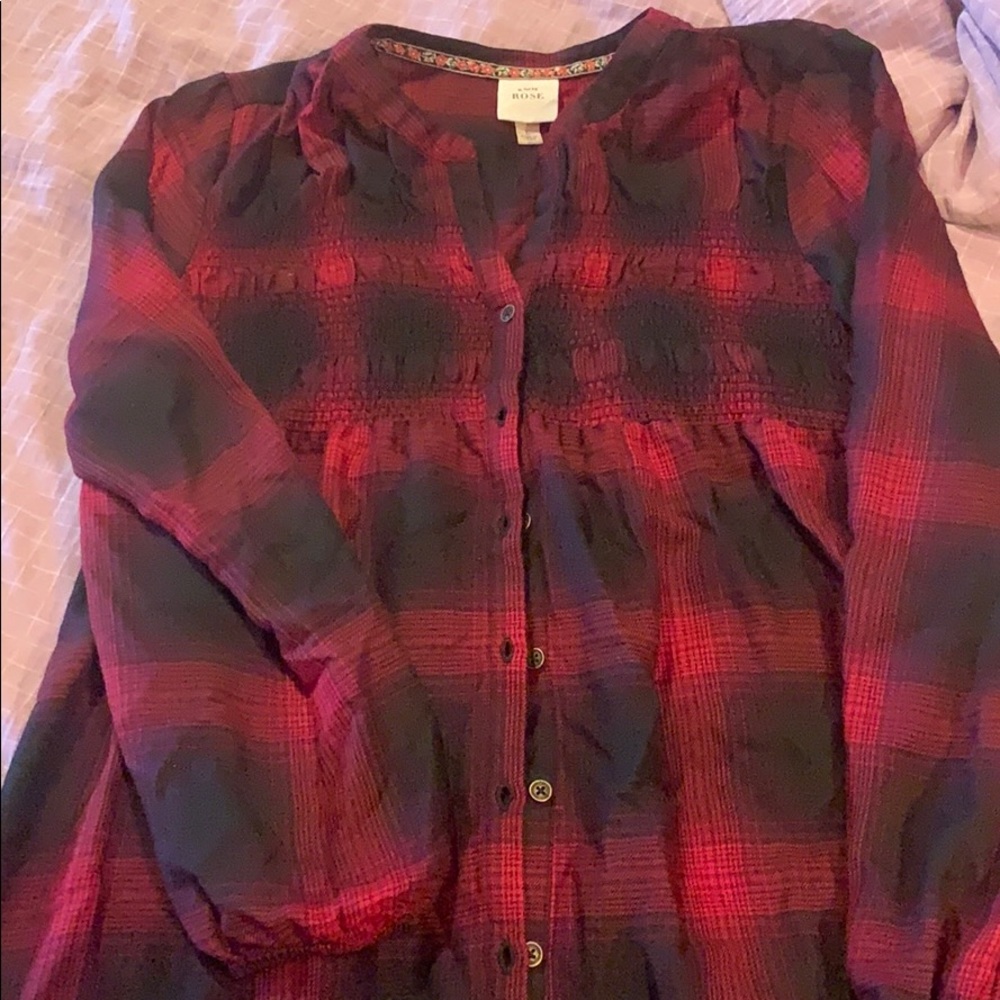 Knox Rose plaid dress